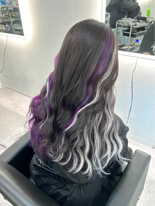 ロング カラー Cielro【 シェイロ 】所属・Cielro/ダブル カラー/西田咲希のヘアスタイル