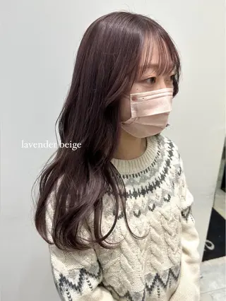 ロング カラー recipe 黒木 彩那のヘアスタイル