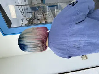 ショート カラー パーマ キッズ ヘアアレンジ メンズ corazon ブリーチのヘアスタイル