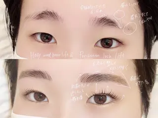 マツエク・マツパ アイブロウ Flor上大岡 *フルノ リナ*のマツエク・マツパデザイン