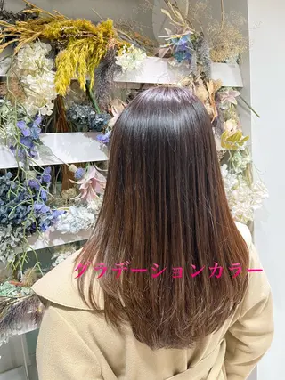 ロング カラー Hair salon sui所属・髪質改善ストレート 🫧拓馬のヘアスタイル