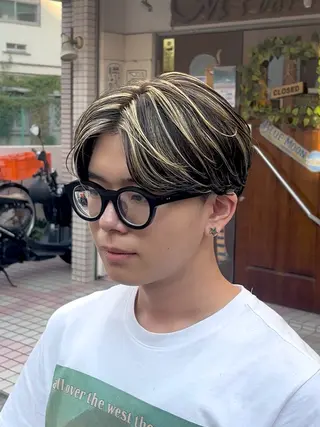 カラー メンズ 🔥メンズ特化 💎似合わせデザインのヘアスタイル