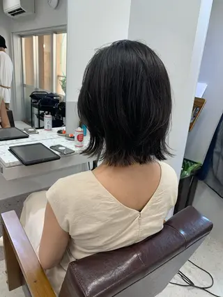 ミディアム ショート、ボブ特化 長島智彦のヘアスタイル