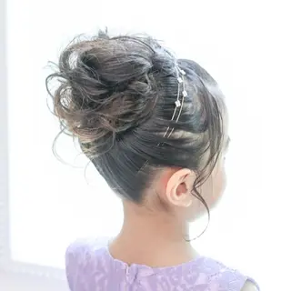 ヘアアレンジ キッズ Studio taloのヘアスタイル