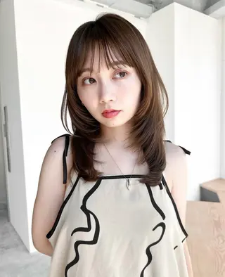 セミロング 🌿メンズカット/ レイヤー/けんしんのヘアスタイル