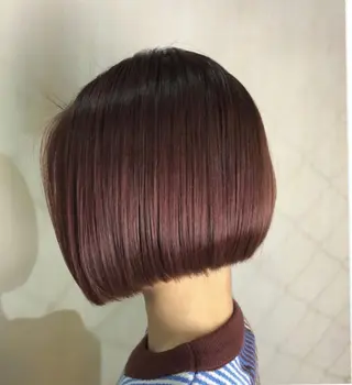 ショート ✨韓国風カット/艶髪 カラー✨yumeのヘアスタイル