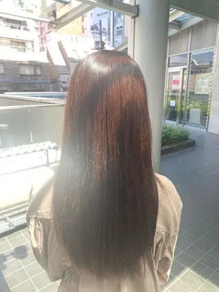 ロング カラー 木下 拓海のヘアスタイル