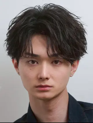 カラー パーマ パーマ縮毛矯正特化 🥀𓈒のヘアスタイル