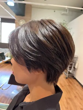 ショート ✨ショート/ボブ 縮毛矯正✨アキラのヘアスタイル