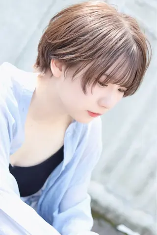ショート 杉若 利彦のヘアスタイル