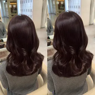 ロング カラー ♡韓国/レイヤー カット/Ayana♡のヘアスタイル