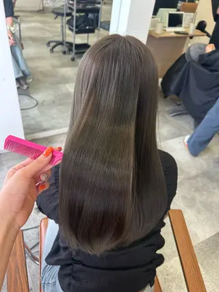ロング チナツ/透明感カラー /酸性縮毛のヘアスタイル