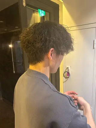 ショート パーマ 福村 彩夏のヘアスタイル