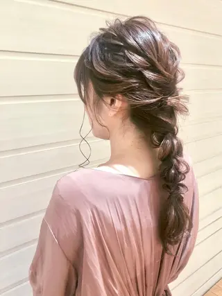 ヘアアレンジ ヘアセット ✴︎Mai✴︎銀座のヘアスタイル