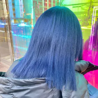 ミディアム カラー ハイトーン/ブリーチ 🫧みずほ🫧のヘアスタイル