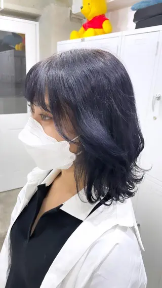 カラー 色落ち綺麗透明感カラ /ボブ/ナカツヒカルのヘアスタイル