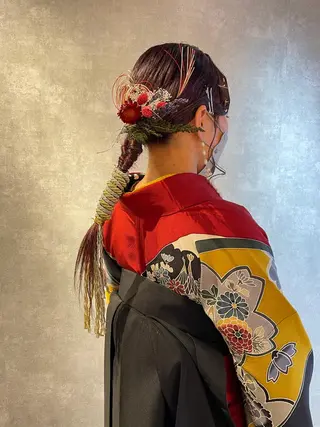 ロング ヘアアレンジ arrow🖤 もえみのヘアスタイル