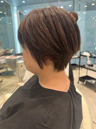 ショート カラー 井上 凜太郎のヘアスタイル