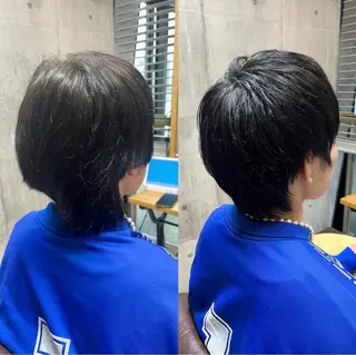 ショート メンズ 艶髪🌈ムラカミ サキのヘアスタイル