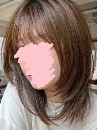 ミディアム アミーベル 井口店 池田のヘアスタイル