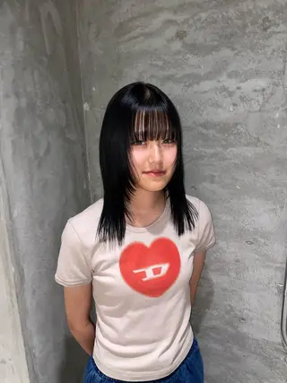 ミディアム HIKARIS相川店所属・asada makotoのヘアスタイル