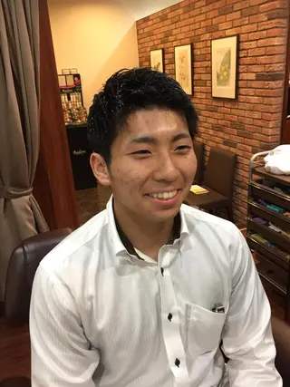 ショート 赤坂barber 古澤慶一郎【モテ髪】のヘアスタイル