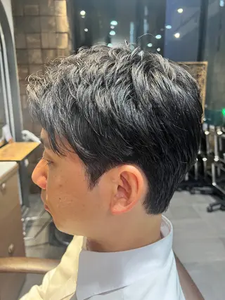 メンズ MINX中村 公亮/デザインパーマのヘアスタイル