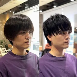 ショート 似合わせスタイル 山本風太のヘアスタイル