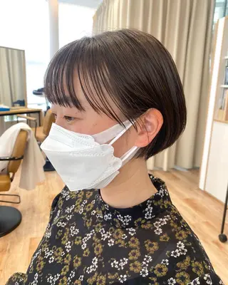ショート ❤️パーマ美容師✂︎ 井口美緒のヘアスタイル