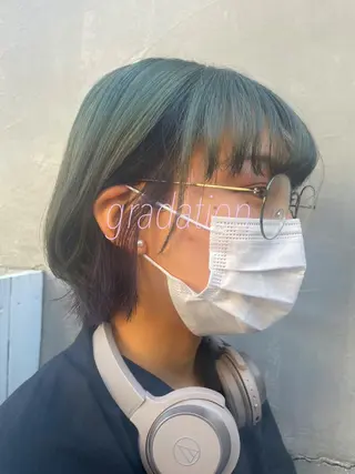 ショート カラー 🤎指名No.1ハイ トーン🤎日向花🤎のヘアスタイル