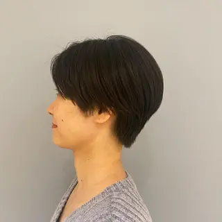 ショート ase.糸島店所属・UEDA AYAのヘアスタイル