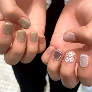 ネイル 山藤 萌永のネイルデザイン