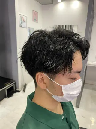 メンズ 🟣メンズパーマ 川端 永遠🟣のヘアスタイル