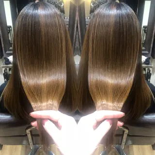 ロング カラー ♡美髪•艶髪♡砂川 なつきのヘアスタイル