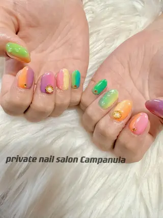ネイル ネイルケアサロン Campanulaのネイルデザイン