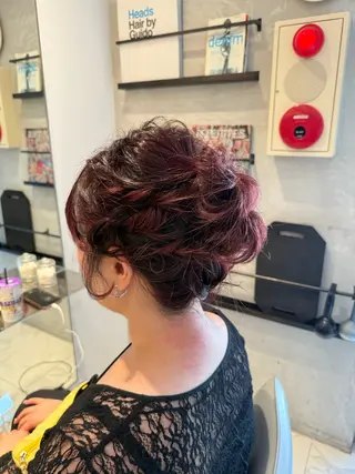 ロング ヘアアレンジ 艶カラー/縮毛矯正 🫧terukaのヘアスタイル