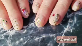 ショート ネイル クロキ 。のネイルデザイン