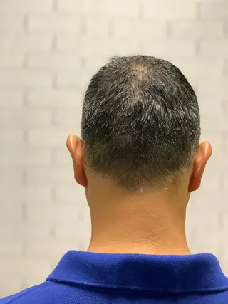 ショート ヒロ銀座プレミアムバーバー銀座店所属・田中 心のヘアスタイル