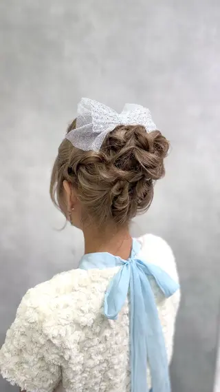 ロング ヘアアレンジ 🤍うる艶韓国 カラー/Hitohaのヘアスタイル