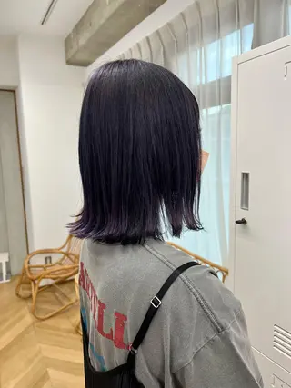 カラー funa/京都河原町 /艶髪/暖色のヘアスタイル