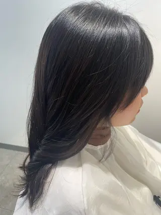 ロング パーマ neaf【六本木】所属・韓国/愛されレイヤー 六本木/yuri🎀のヘアスタイル