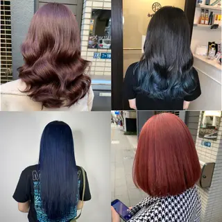 ミディアム カラー ヘアアレンジ 髪質改善縮毛矯正 kosuke_IJKのヘアスタイル