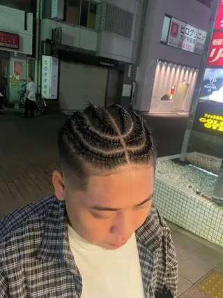 メンズ 栫 雄大のヘアスタイル