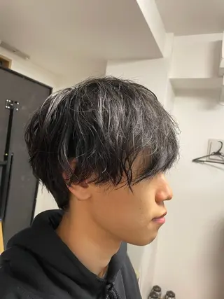 ショート パーマ メンズ 🌙19時以降通える メンズ専門 コーダイのヘアスタイル