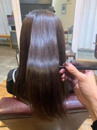 ミディアム CECIL hair なんば店所属・メンズパーマ 艶髪☆店長☆有馬のヘアスタイル