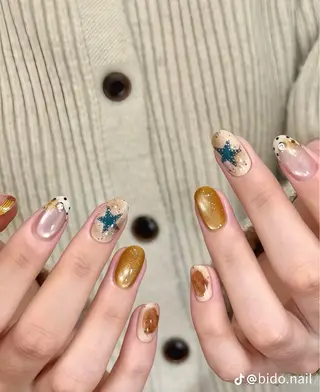 ネイル AMI NAIL 池袋所属・キム ハンのネイルデザイン
