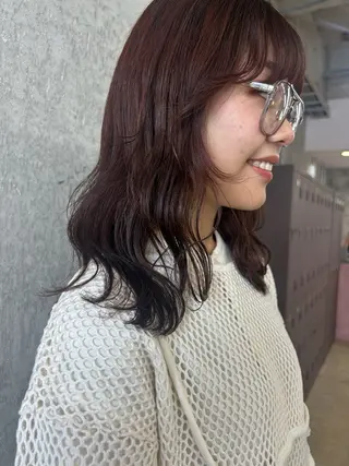 セミロング 伊藤ほのか /パーマ/ショートのヘアスタイル