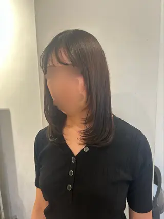 セミロング IT by ALBUMあいりのヘアスタイル