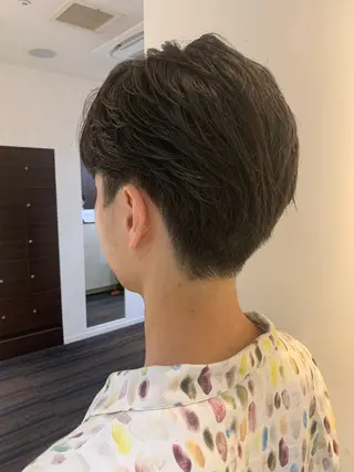 ショート メンズ スカイレビュー所属・Yu /マッシュ/ スパイキーショートのヘアスタイル