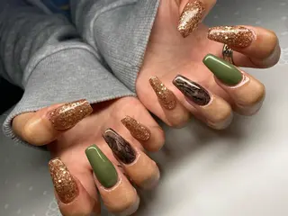 ロング ネイル nail salon azuのネイルデザイン